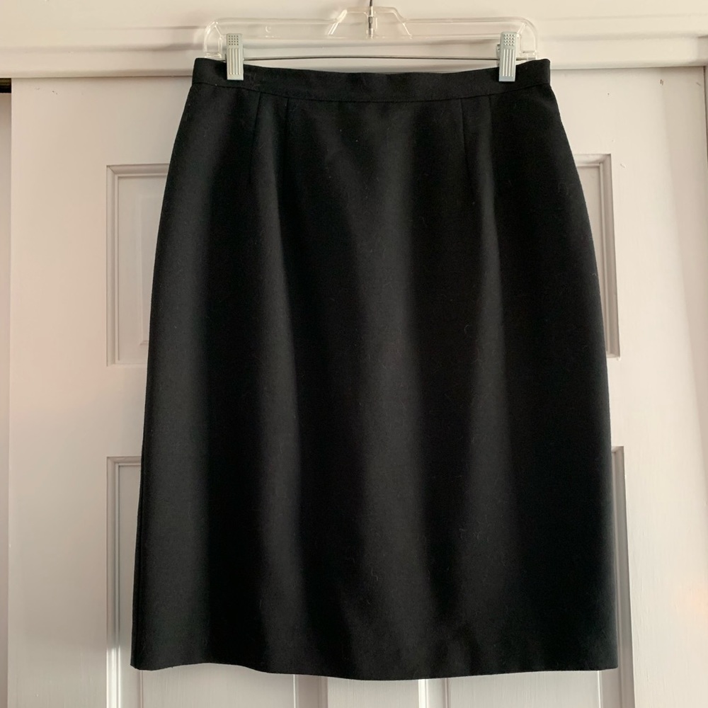 Black Straight Skirt
